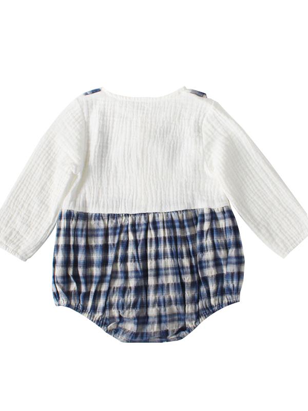 Spanish Style Baby Clothes Long Sleeve Baby Boy Cotton Romper - dianjiang-