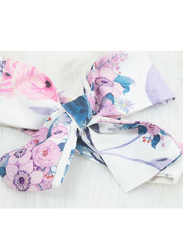 3-Piece Flower Baby Outfits Off Shoulder Top + Shorts + Headband Summer - dianjiang-