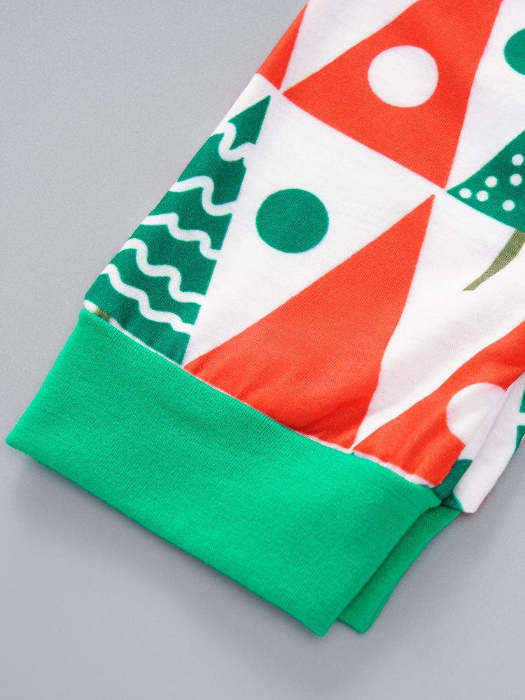 2-Piece Christmas Tree Baby Coveralls Matching Hat - dianjiang-