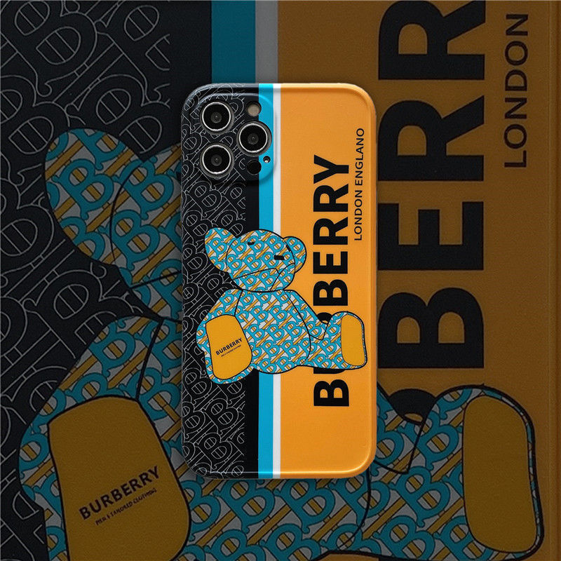 【7日間先行販売】欧米のタイドブランドバーバリーベアiPhoneケース - dianjiang-