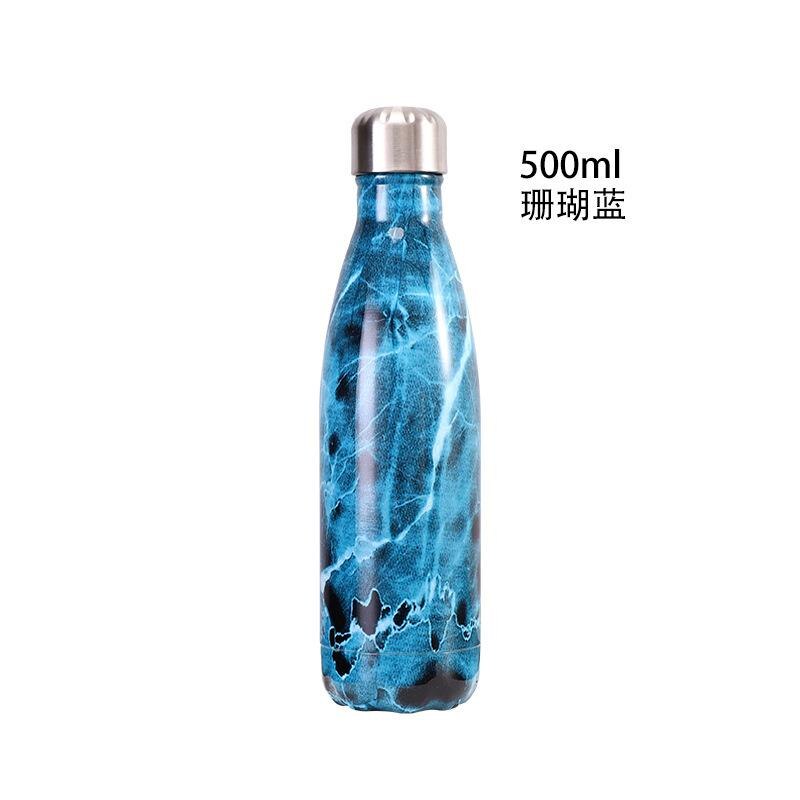 Customize Logo Thermos Cup Coffee Water Bottle Stainless Steel Personalize Outdoor Portable Drinkware Thermoflask - dianjiang-