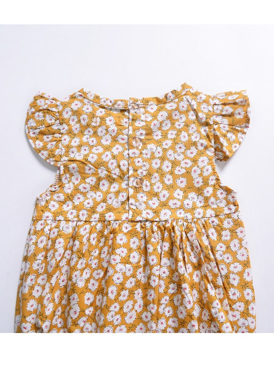 Cute Short Butterfly Sleeve Infant Summer Romper - dianjiang-