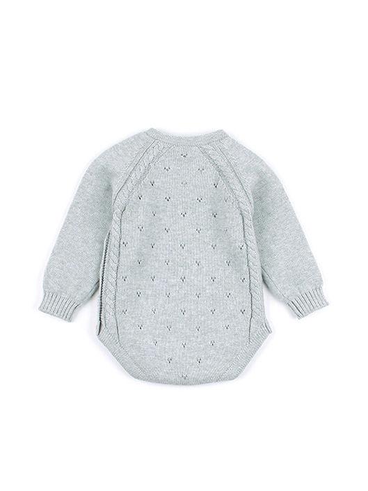 Fall Baby long sleeve Crochet Knitted Onesies - dianjiang-