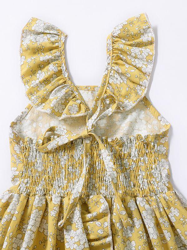 Fashion Toddler Infant Girl Summer Ruffle Sleeve Casual Dress - dianjiang-