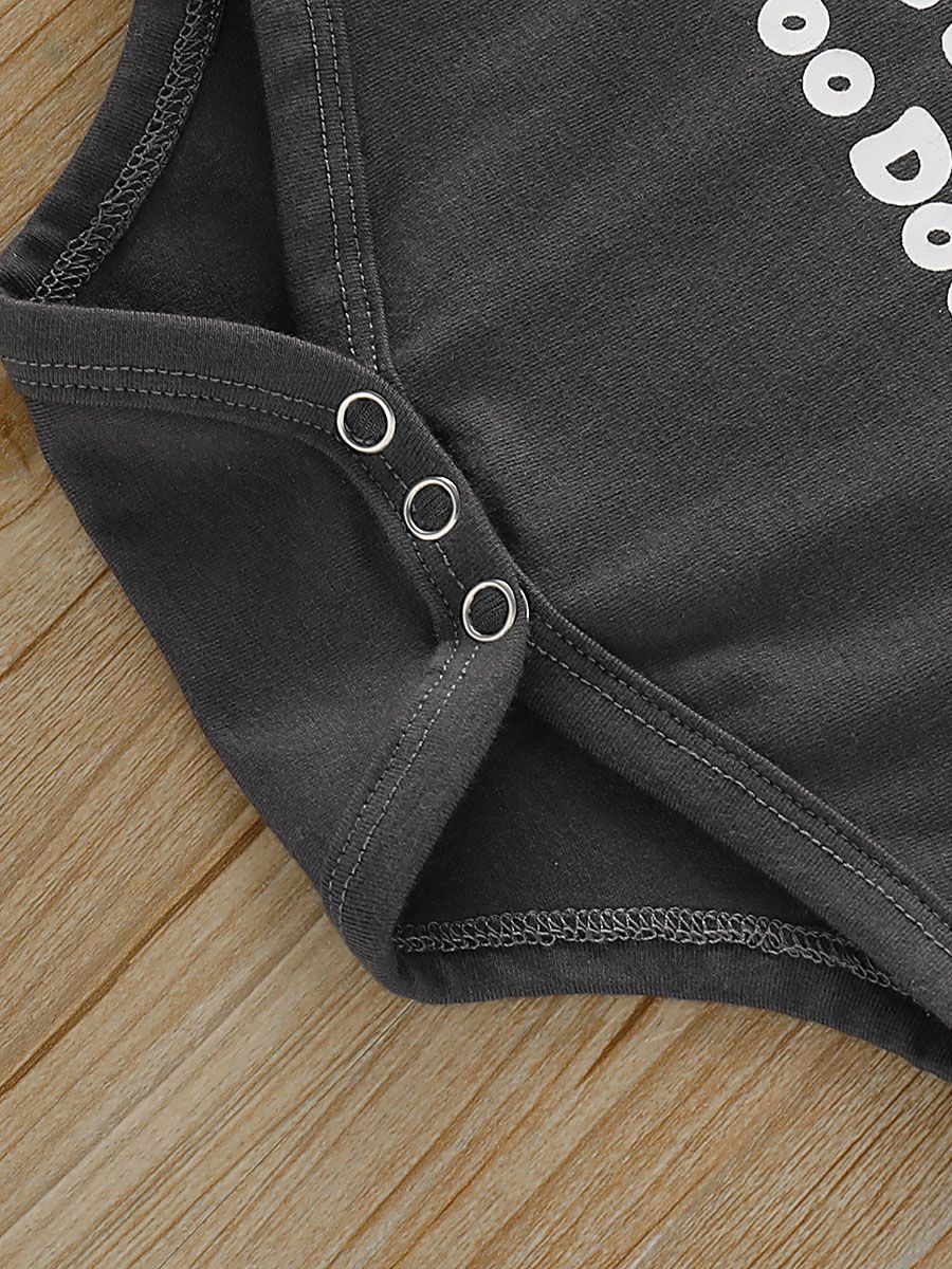 Infant Baby Boy Shark Print Romper - dianjiang-