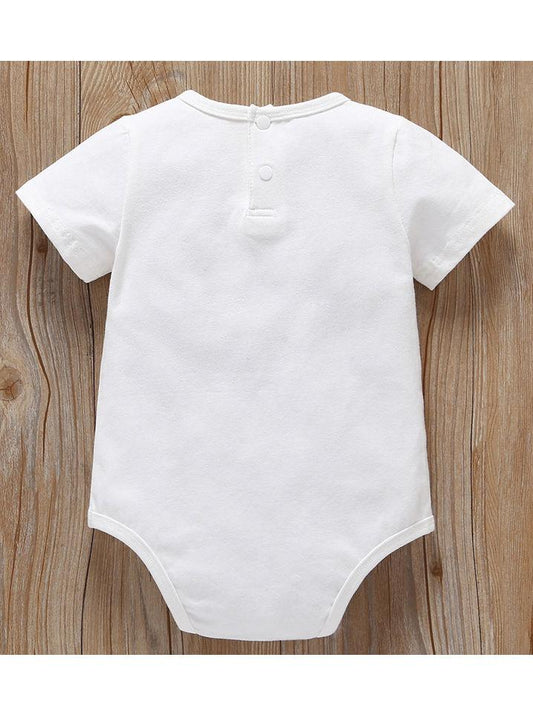 Infant Baby Cute Cat Pattern Bodysuit Romper - dianjiang-