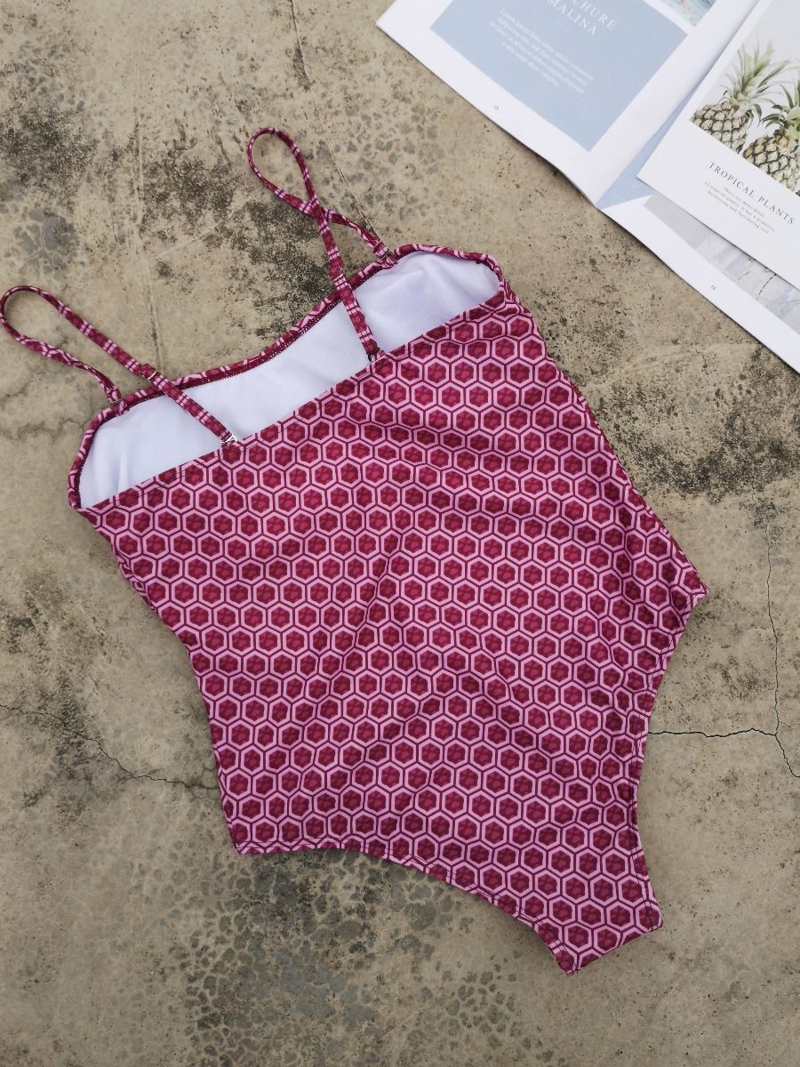 Mom and Me One Piece Swimming Bikini Family Outfit - dianjiang-