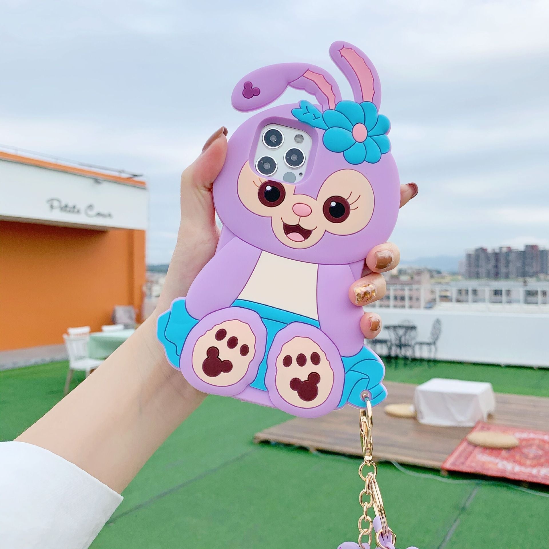 新商品発売! iphoneファッションタイドブランド漫画三次元シリコン電話ケース - dianjiang-