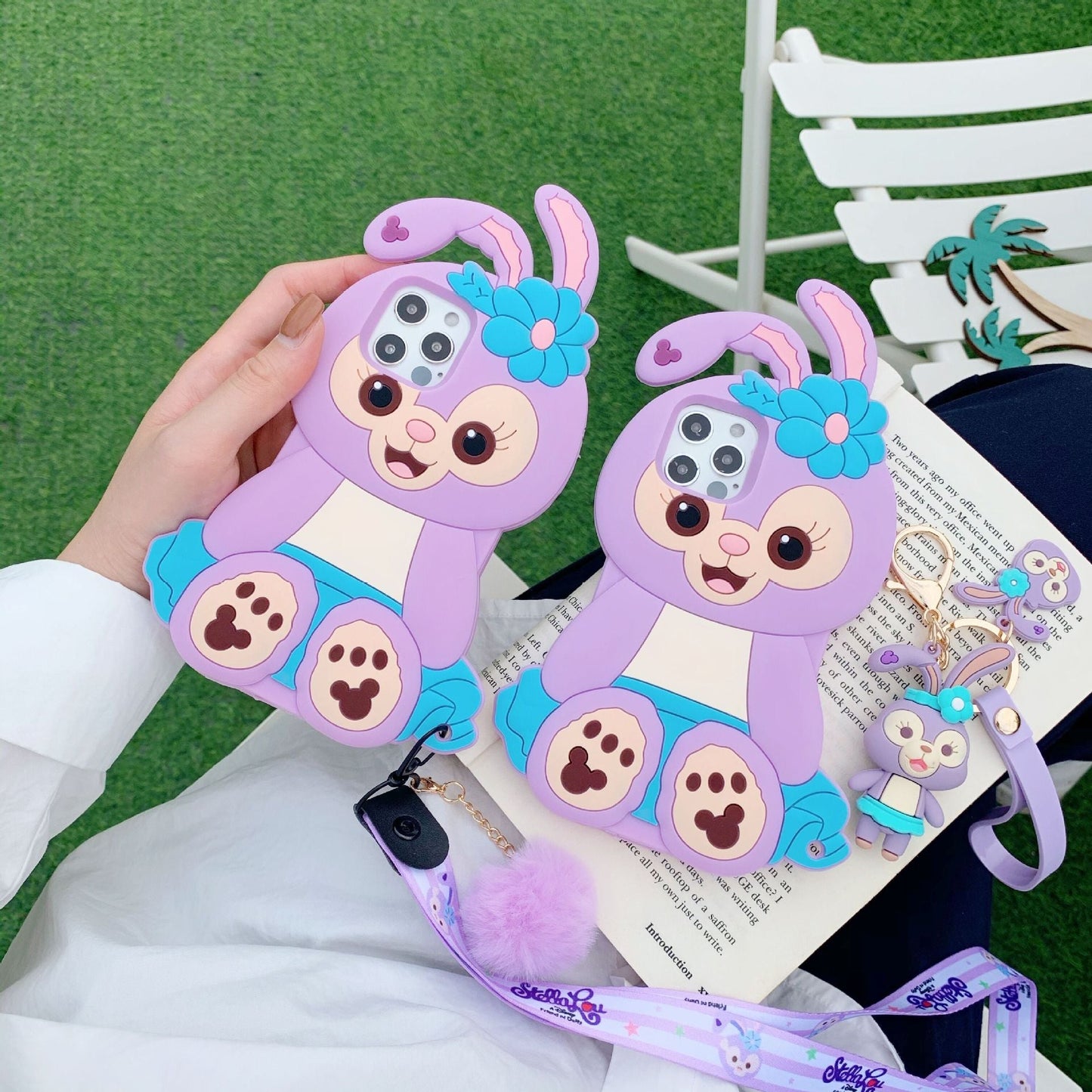 新商品発売! iphoneファッションタイドブランド漫画三次元シリコン電話ケース - dianjiang-