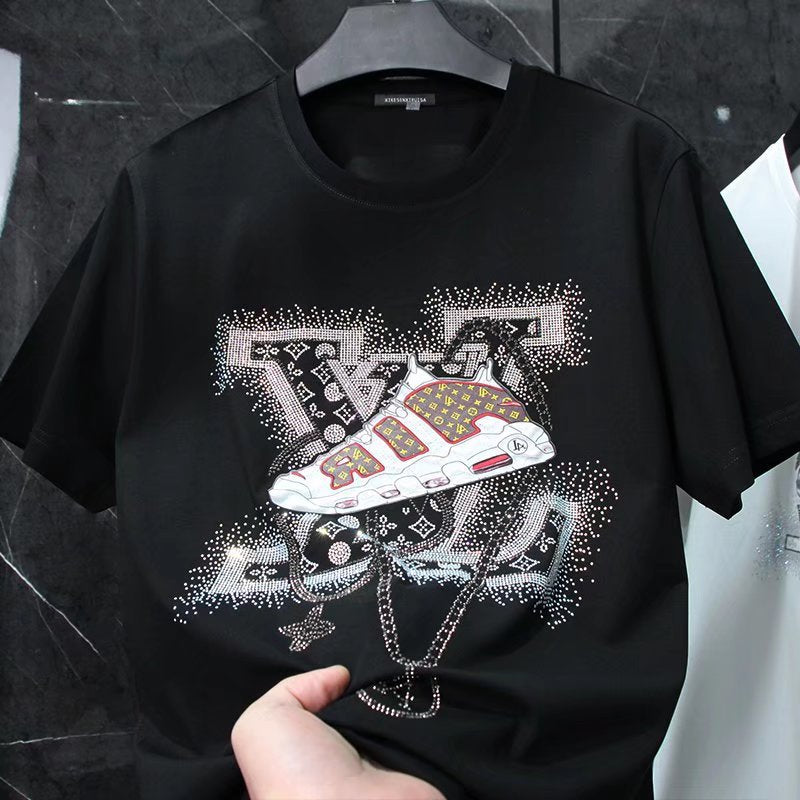 新商品発売! ヨーロッパとアメリカのファッションブランドのコットンTシャツ - dianjiang-