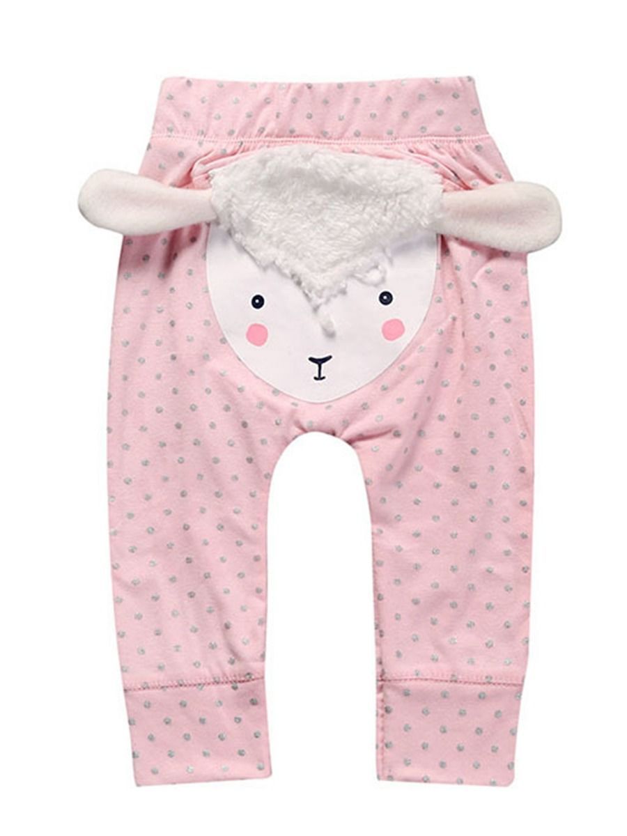 Adorable Animal Pattern Pants For Little Baby Boy Girl - dianjiang-