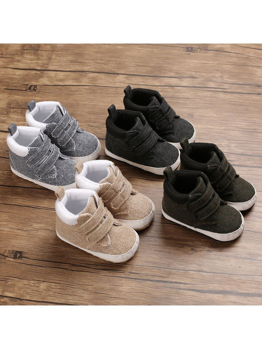 4 Colors Winter Stylish Baby Boy Solid Color Ankle Shoes - dianjiang-