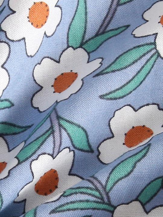 Summer Floral Ruffle Bow Infant Baby Girl Onesie Romper - dianjiang-