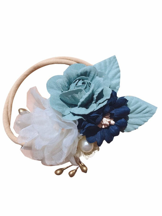 Sweetly Flower Trim Hair Hoop 2pcs/pack - dianjiang-