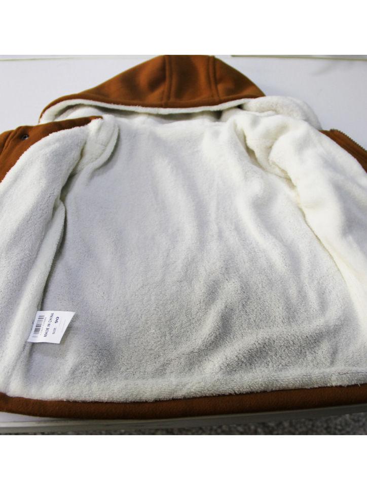 Winter Stylish Baby Toddler Boys Fleece Lining Hooded Coat - dianjiang-