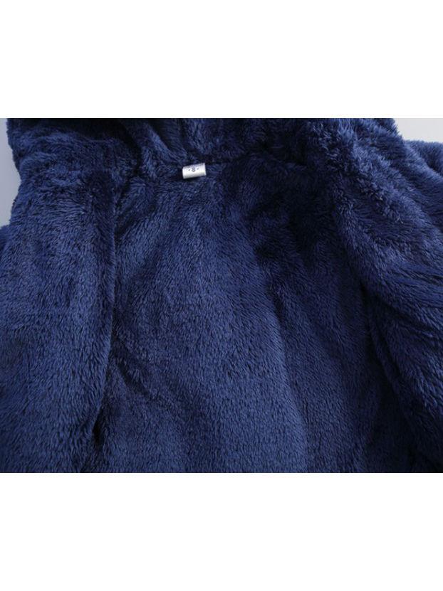 Fashion Toddler Boys Dinosaur Style Fleece-lined Hooded Coat - dianjiang-