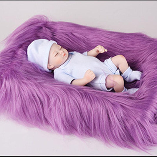 Baby Photography Faux Fur Blanket - dianjiang-