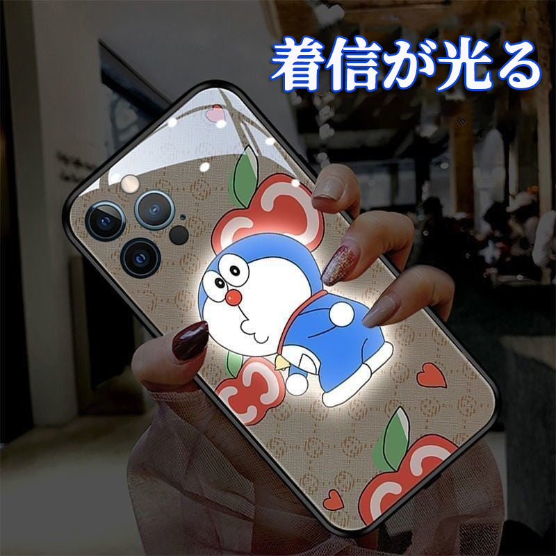 日欧協力タイドブランドドラえもんノースコール発光iphoneケース - dianjiang-