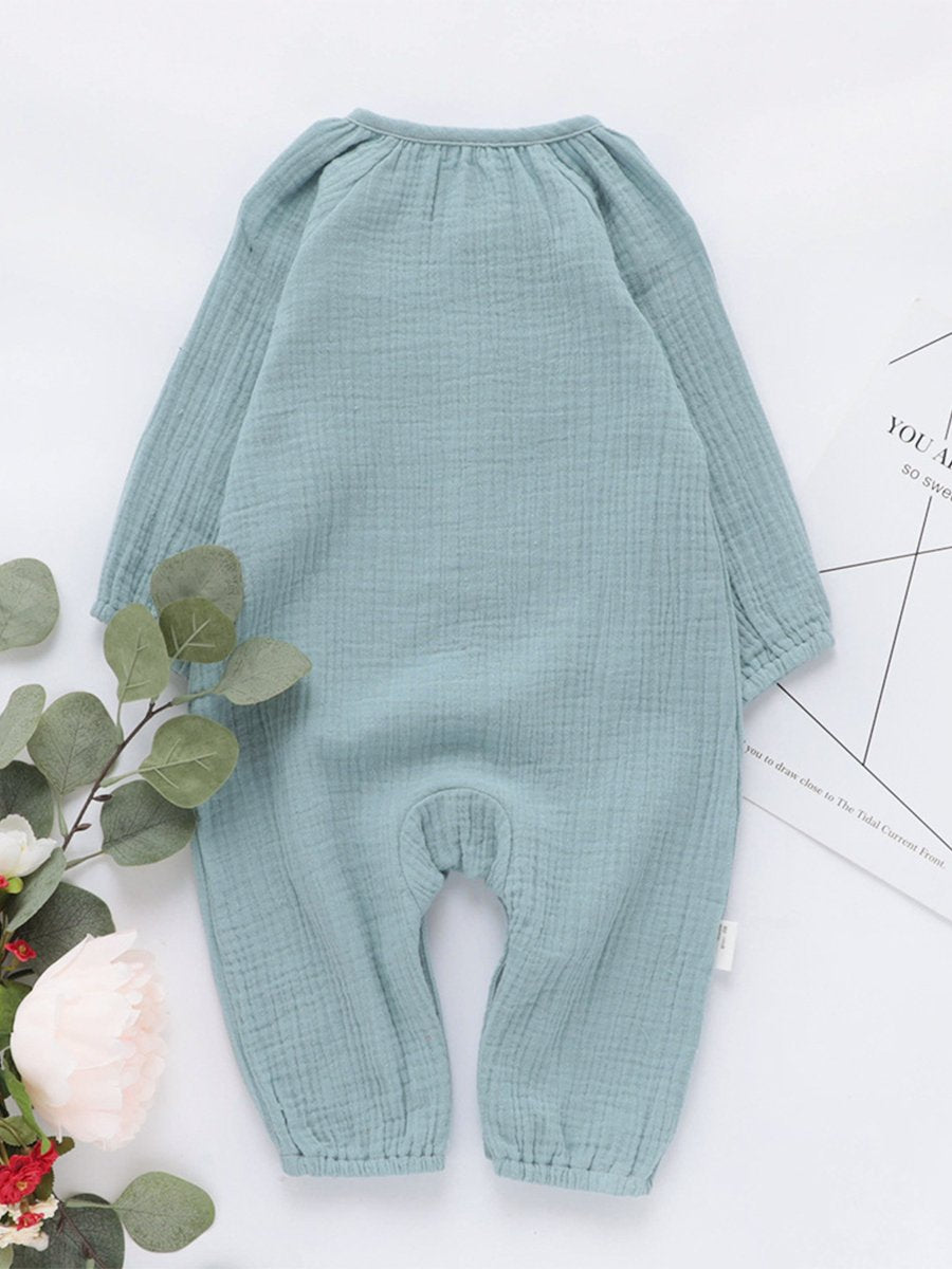 Baby Jumpsuit Full Open Soft Crawling Suit - dianjiang-