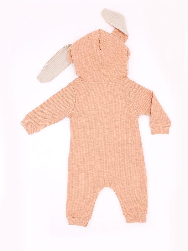 Hoodie Romper Sleepsuit Long Ears Bunny Style Jumpsuit for Babies - dianjiang-