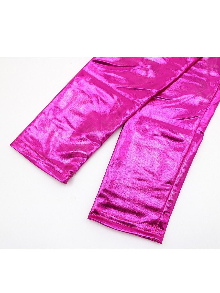 Solid Color Leggings Trousers Pants for Toddlers Girls - dianjiang-