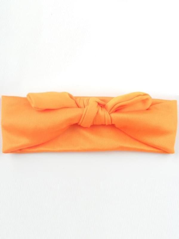 Solid Color Hair Clips Bowknot Elastic Hairband for Baby Toddler Girls - dianjiang-