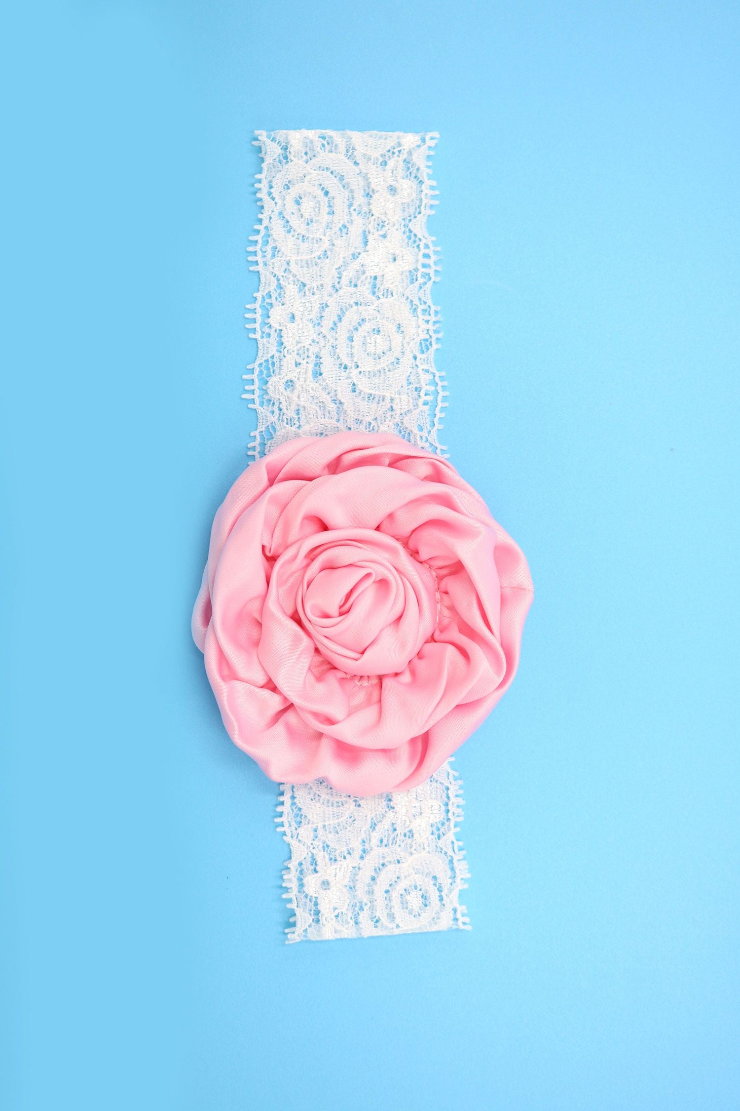 Rose Elastic Lace Headband Baby Toddler Girls Accessories - dianjiang-