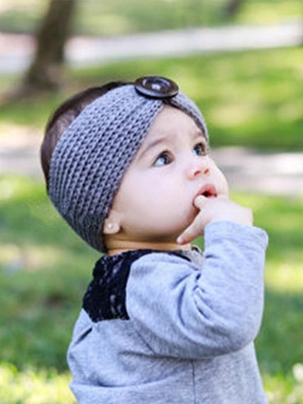 Pin Knitted Headband for Babies Toddlers Girls Boys - dianjiang-