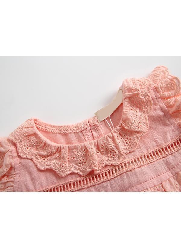 Thin Sleeveless Lace Bodysuit Onesie with Detachable Hat - dianjiang-