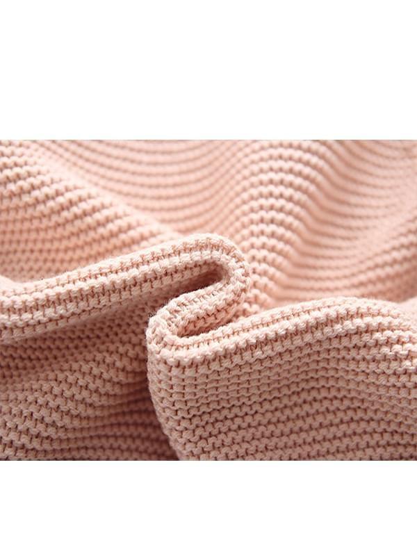 Cute Rabbit Sleep Suit Pattern Knitted Sleeping Bag for Under 73CM For Baby Boys Girls Pajamas - dianjiang-