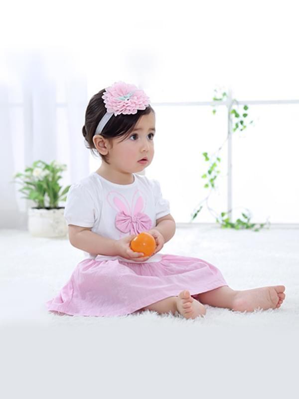 Big Flower Many Petals Headband Elastic Lace Head-wear - dianjiang-