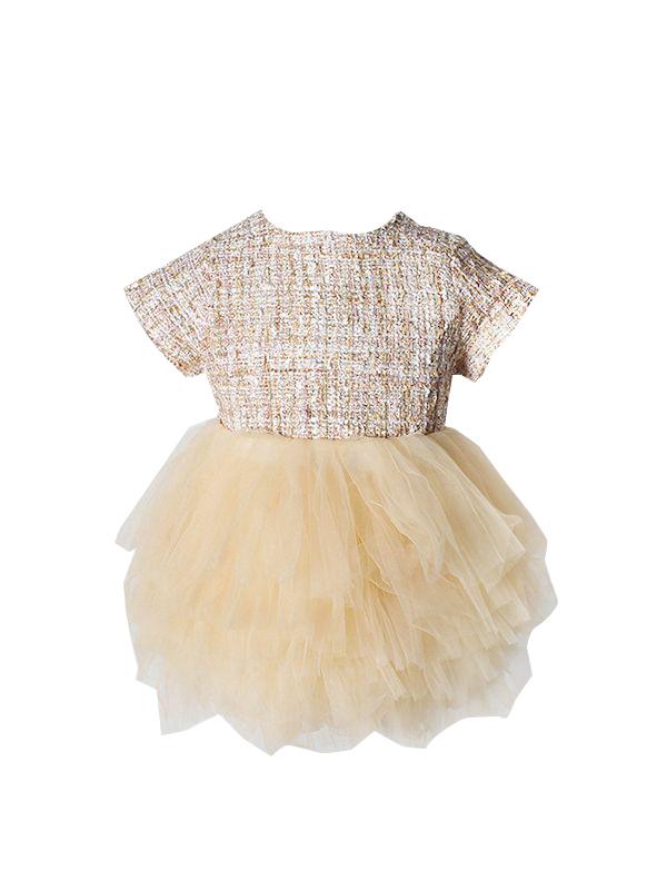 Paneled Spanish Style Tulle TUTU PRINCESS DRESS - dianjiang-