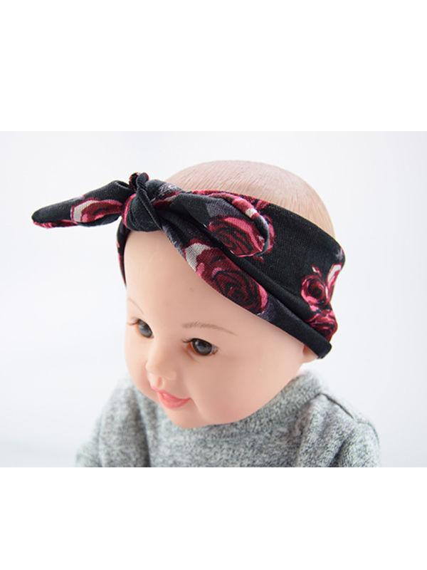 Leopard Print Knotted Headband Knitted Elastic Hairband Set - dianjiang-