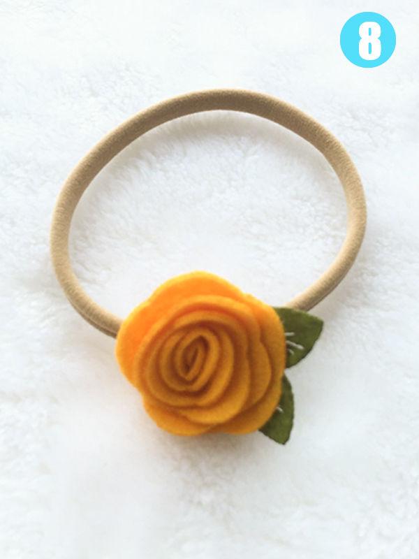 MOM AND ME 2-piece Rose Headband Clip Set for Baby Girls Adults - dianjiang-