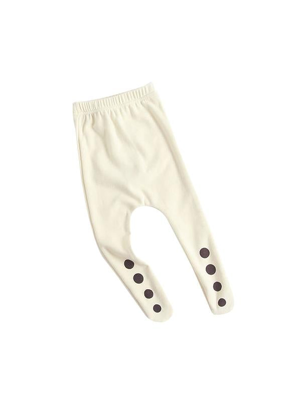 Polka Dots Cotton Stockings Elastic Baby Pantihose - dianjiang-