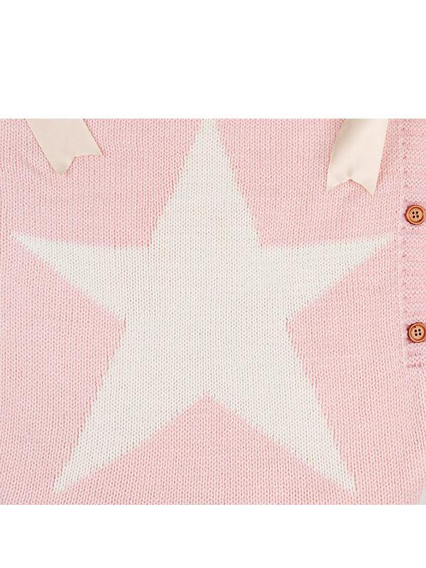 Five-pointed Star Bowknot Buttoned Baby Sleeping Bag - dianjiang-