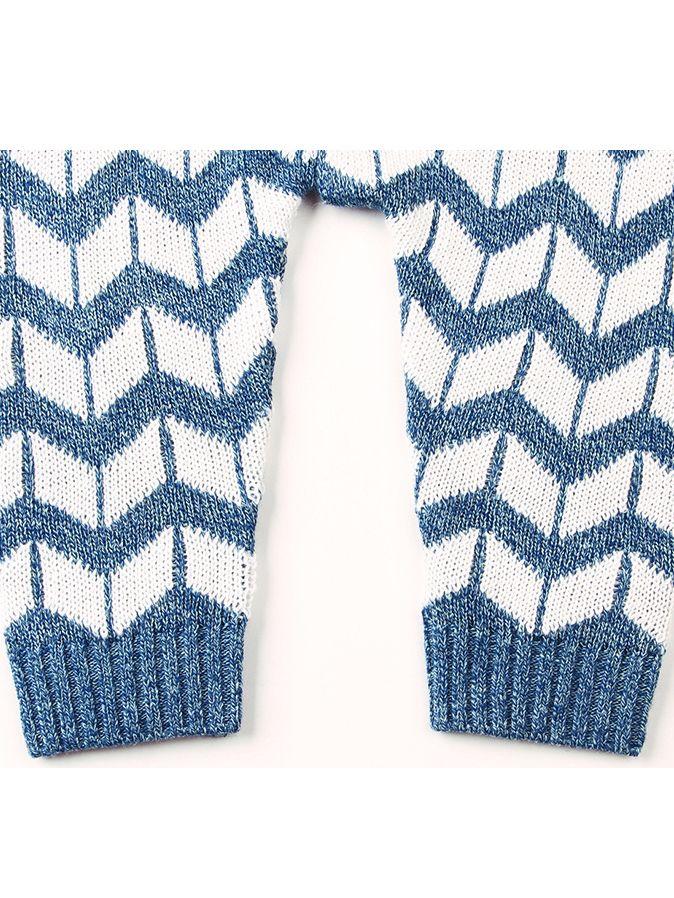 Rhombus Plaids Jumpsuit Knitted Baby Onesie - dianjiang-