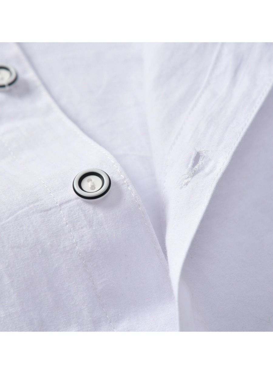 4-Piece Boy's Casual Outfits Suits Set White Long Sleeve Bow Blouse Top and Grey Waistcoat and Grey Suit Pants - dianjiang-