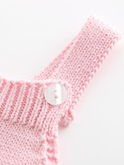 Icecream Cone Crochet Baby Girl Jumpsuits Suspender Knitted Cotton Romper - dianjiang-