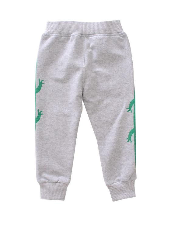 Crocodile Trousers Long Pants Kids Sportswear For Toddler Big Boys - dianjiang-