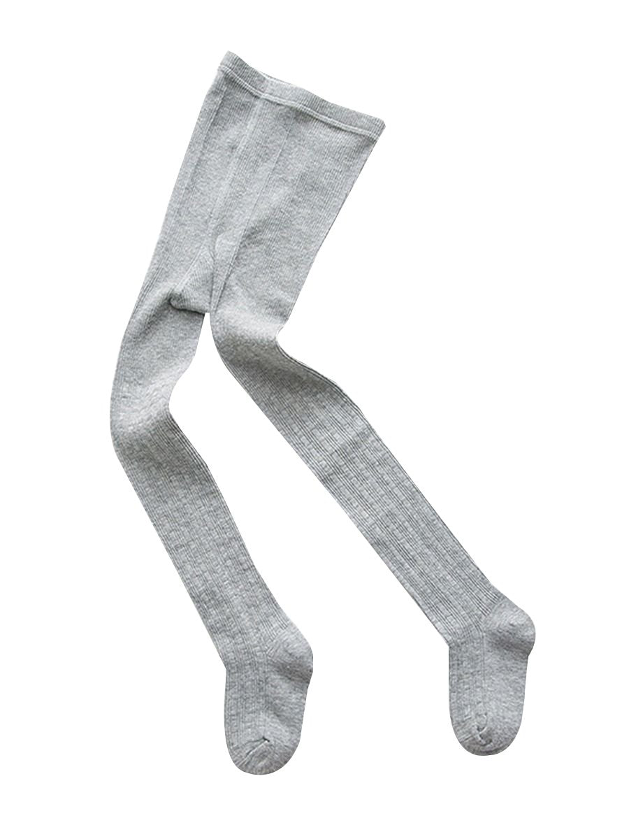 Japanese Style Checked Dance Pantihose Solid Color Socks - dianjiang-