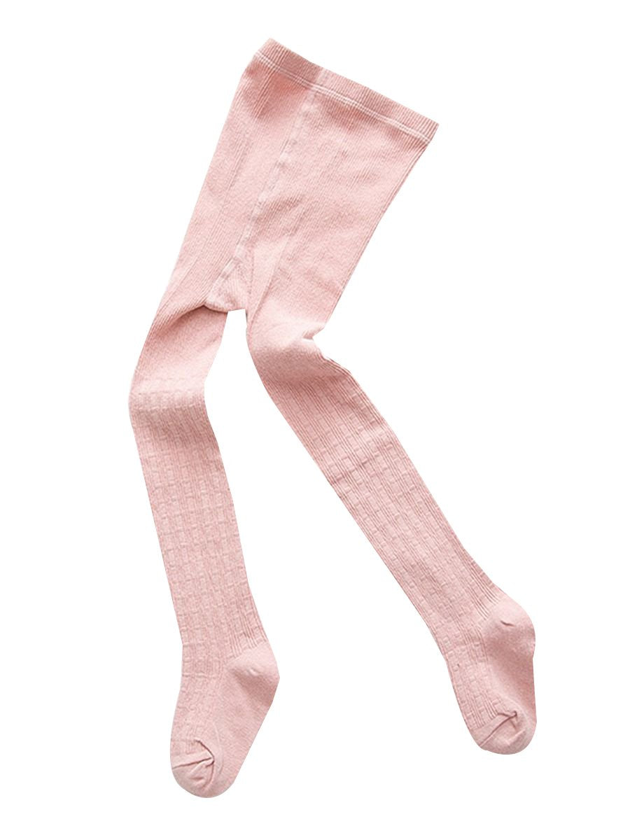 Japanese Style Checked Dance Pantihose Solid Color Socks - dianjiang-