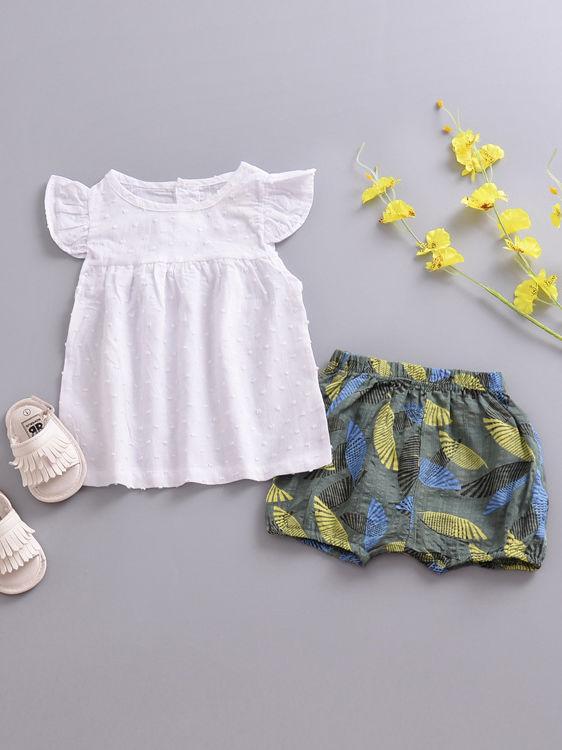 Floral Cartoon Print Infant Girls Boys Bloomers Baby Summer Shorts - dianjiang-