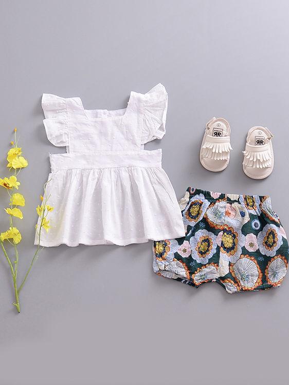 Floral Cartoon Print Infant Girls Boys Bloomers Baby Summer Shorts - dianjiang-