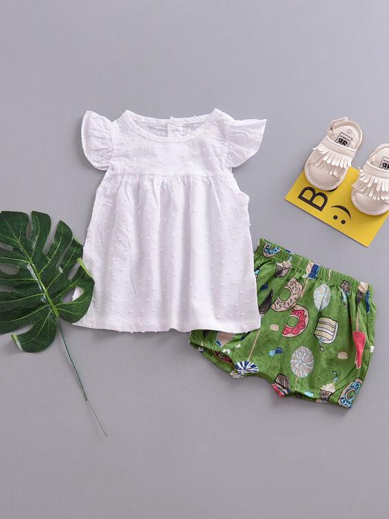 Floral Cartoon Print Infant Girls Boys Bloomers Baby Summer Shorts - dianjiang-