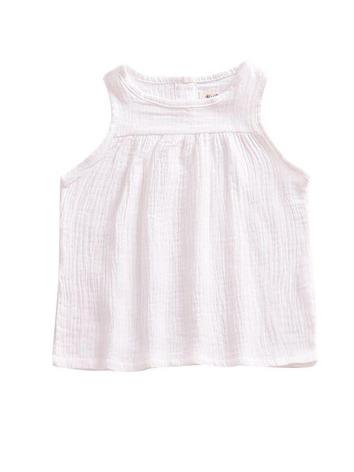 5 Colors Baby Toddler Girl Solid Color Vest Tops Kids Summer Clothes - dianjiang-
