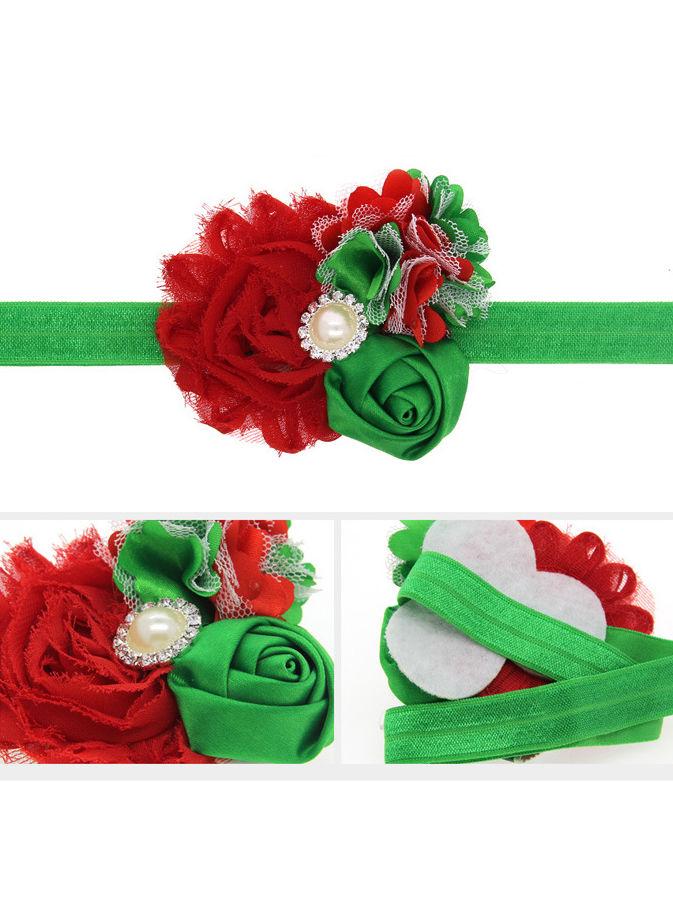 Flower Headband Kids Christmas Hair Accessory - dianjiang-