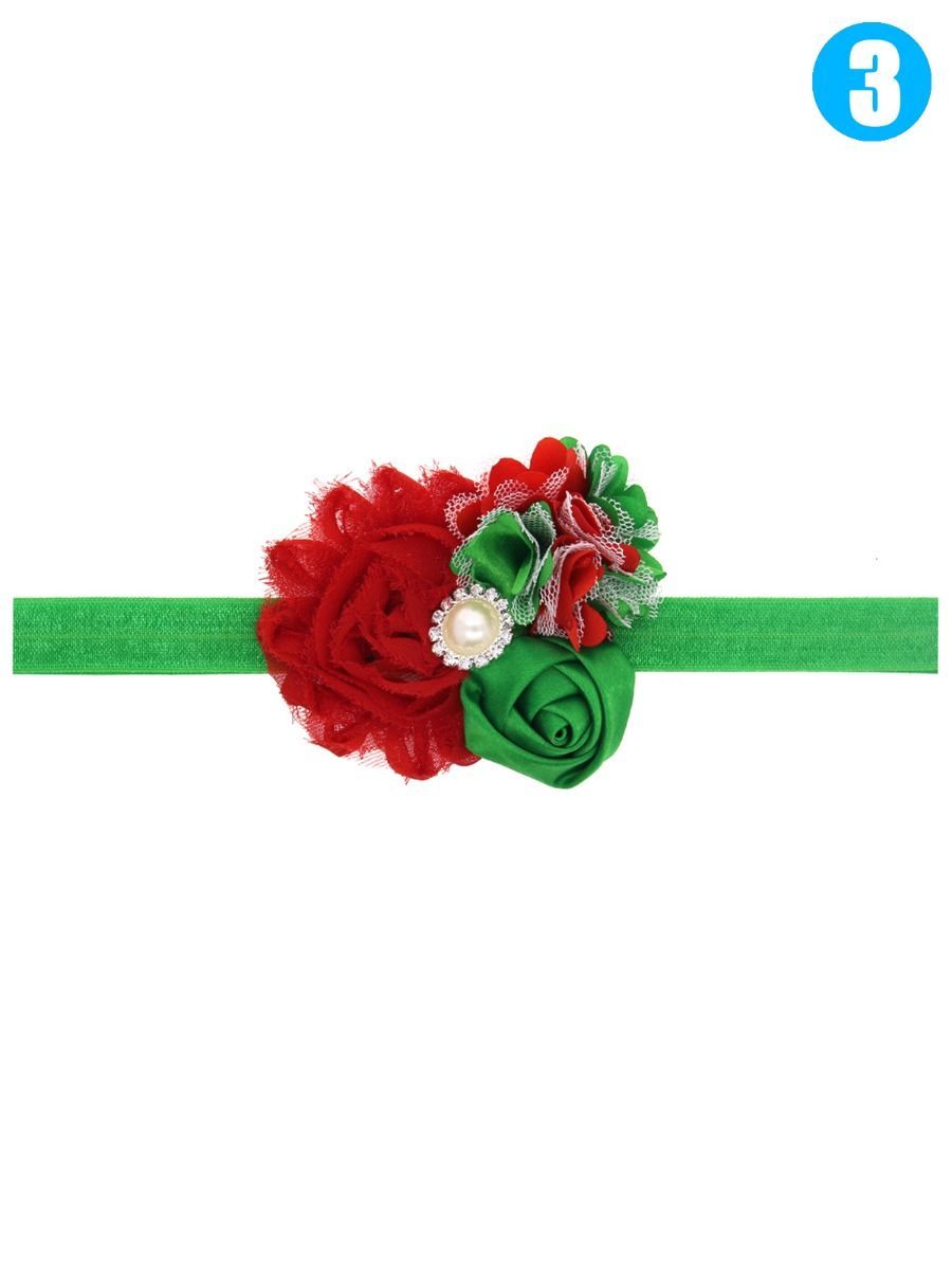 Flower Headband Kids Christmas Hair Accessory - dianjiang-