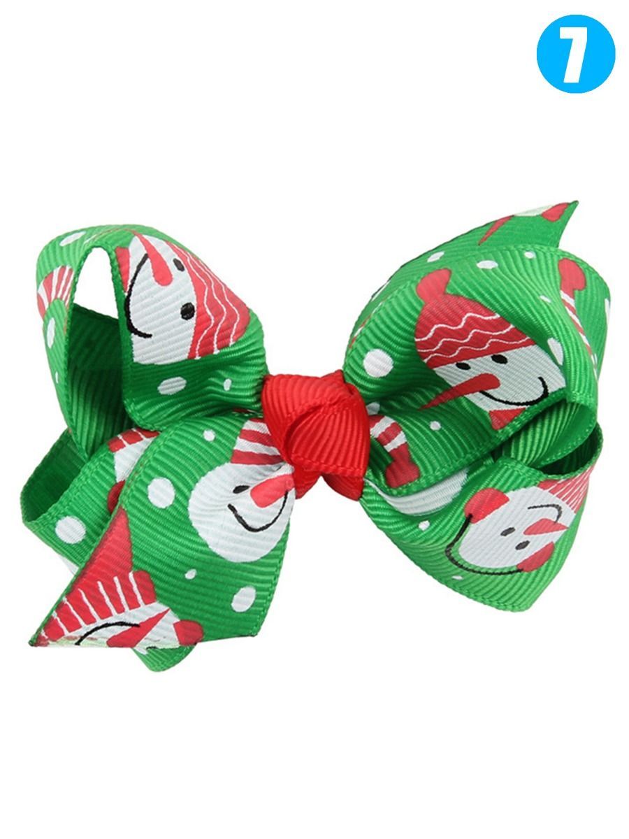 Christmas Element Accessory Girls Kids Bobby Pin Hair Clip - dianjiang-