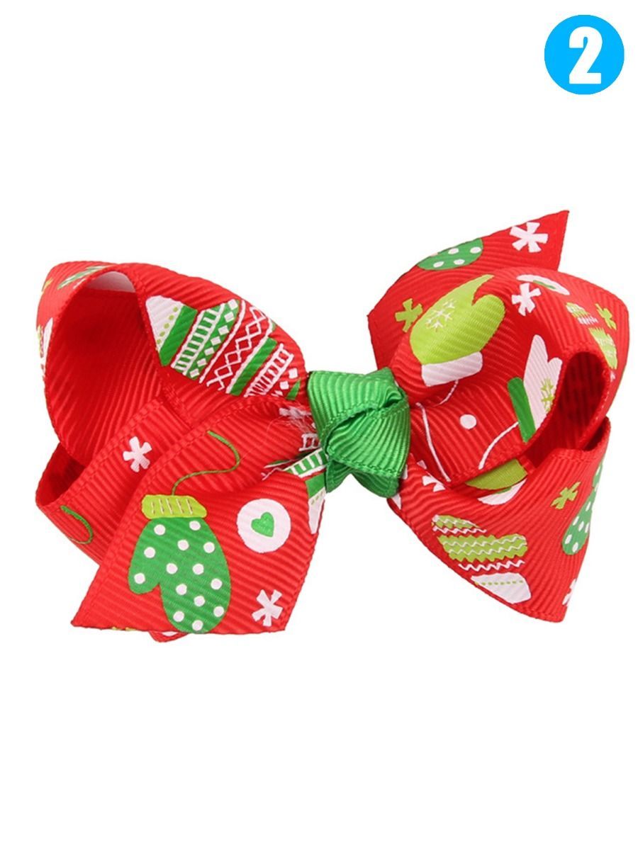 Christmas Element Accessory Girls Kids Bobby Pin Hair Clip - dianjiang-